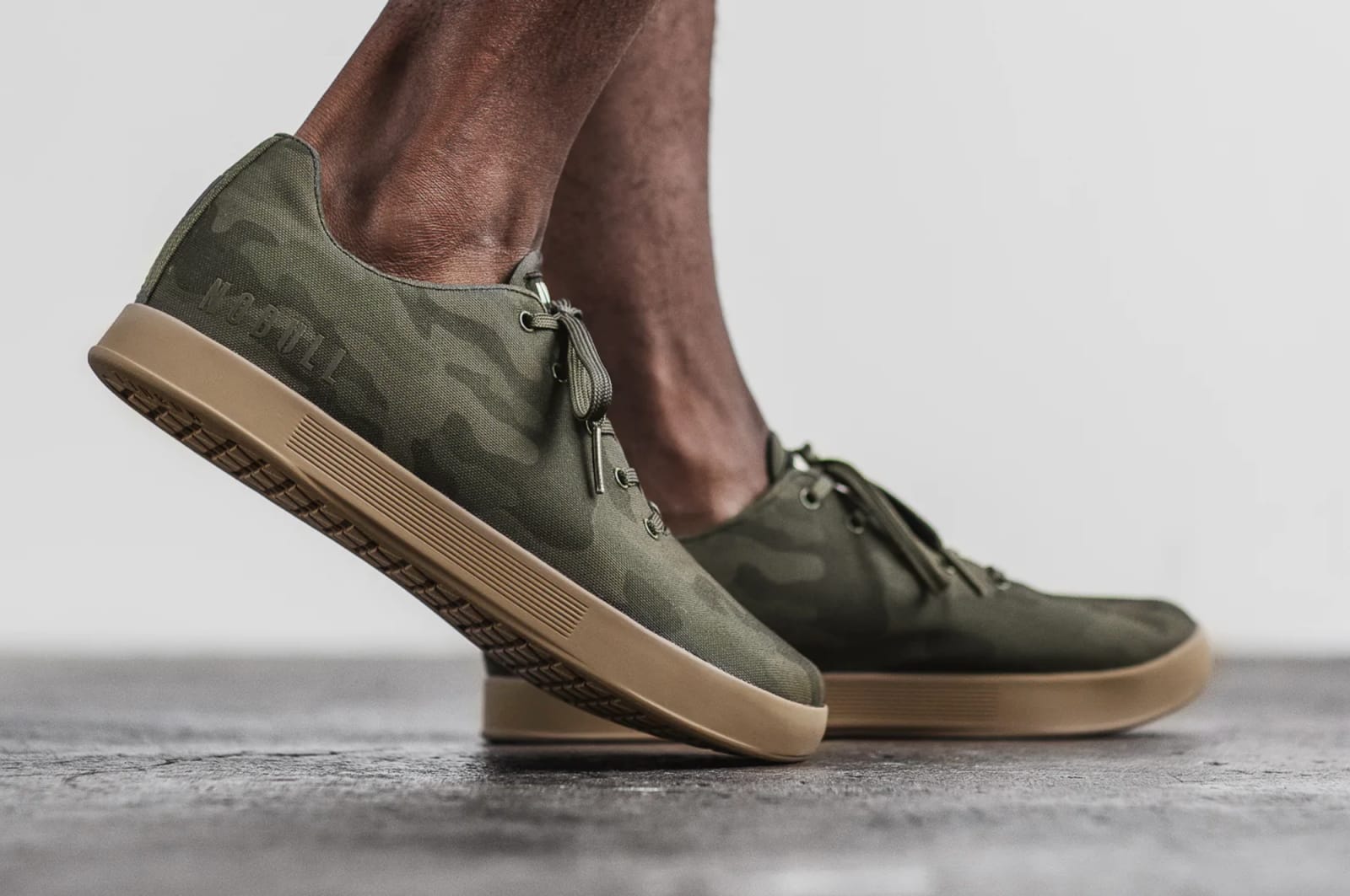 Nobull army sale canvas trainer